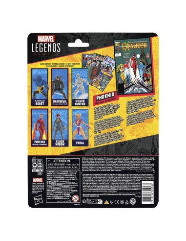 Marvel Legends Series Excalibur X-Men Fénix (Rachel Summers)