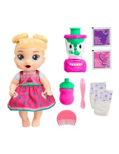 BABY ALIVE - DELICIOSOS BATIDOS - MUÑECA BEBÉ HARPER HUGS