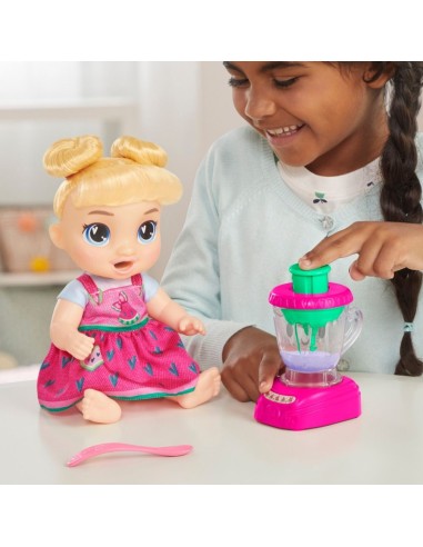 BABY ALIVE - DELICIOSOS BATIDOS - MUÑECA BEBÉ HARPER HUGS