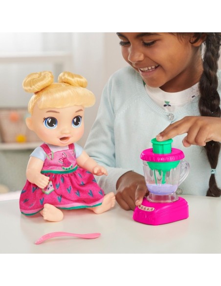 BABY ALIVE - DELICIOSOS BATIDOS - MUÑECA BEBÉ HARPER HUGS