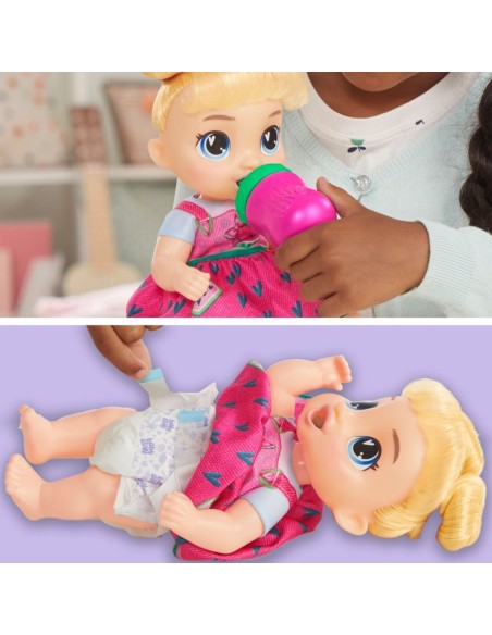 BABY ALIVE - DELICIOSOS BATIDOS - MUÑECA BEBÉ HARPER HUGS
