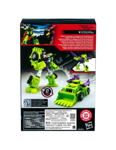 Transformers Studio Series Voyager Class Transformers: La película, Constructicon Scrapper