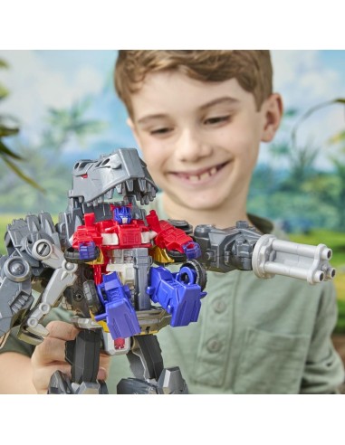 Transformers CYBERWORLD Mandíbulas de Batalla Grimlock