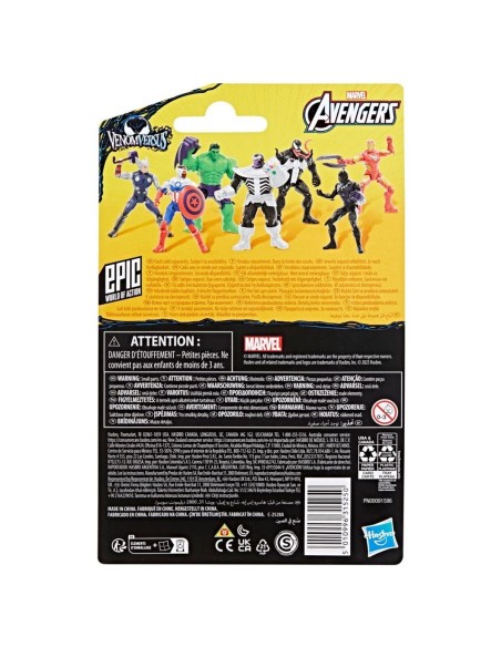 Marvel Avengers, VenomVersus, Epic World of Action, Figura de acción de Anti-Venom Black Panther