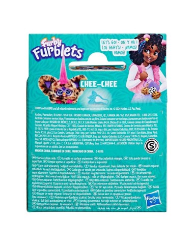 MINIAMIGO INTERACTIVO FURBY FURBLETS CHEE-CHEE
