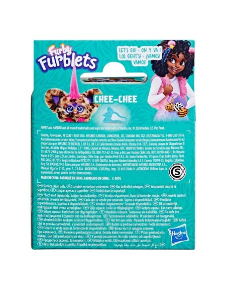 MINIAMIGO INTERACTIVO FURBY FURBLETS CHEE-CHEE