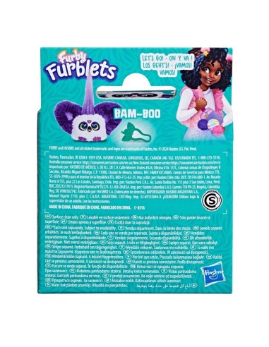 MINIAMIGO INTERACTIVO FURBY FURBLETS BAM-BOO