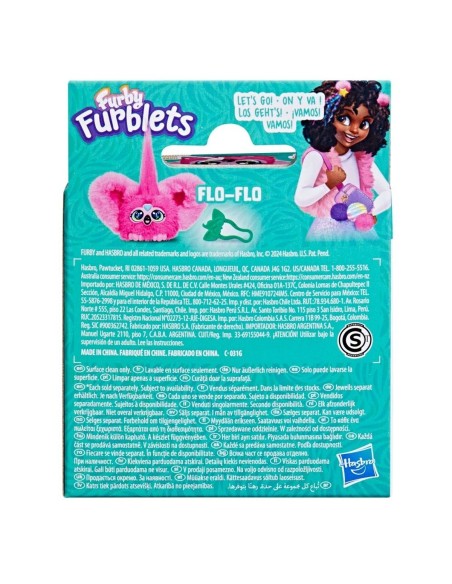 MINIAMIGO INTERACTIVO FURBY FURBLETS FLO-FLO