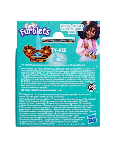 MINIAMIGO INTERACTIVO FURBY FURBLETS TY-BEE