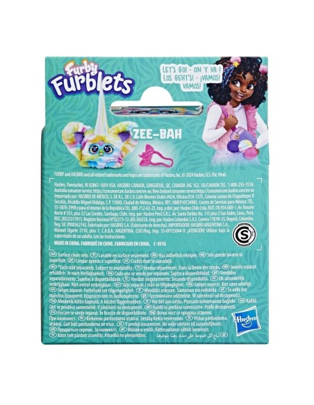 MINIAMIGO INTERACTIVO FURBY FURBLETS ZEE-BAH