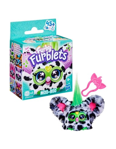 MINIAMIGO INTERACTIVO FURBY FURBLETS MOO-BOO