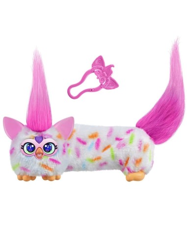 PELUCHE ELECTRÓNICO FURBY DJ FURBLETS BERRY-CUP-CAKE