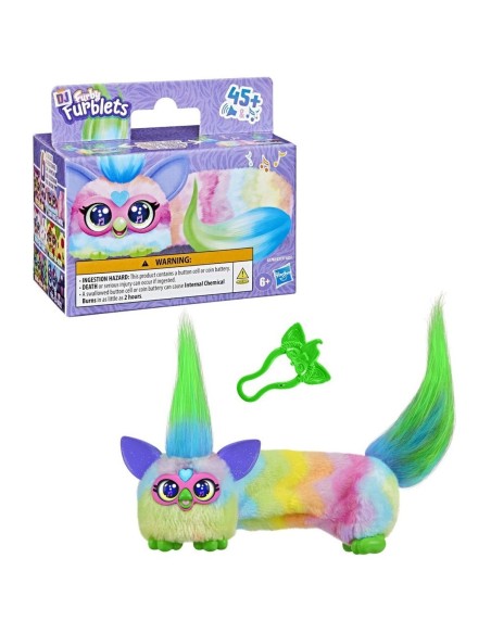 PELUCHE ELECTRÓNICO FURBY DJ FURBLETS CAN-DEE-SWIRL