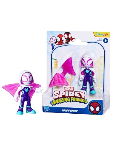 FIGURA DE ACCIÓN SPIDEY AND HIS AMAZING FRIENDS GHOST-SPIDER