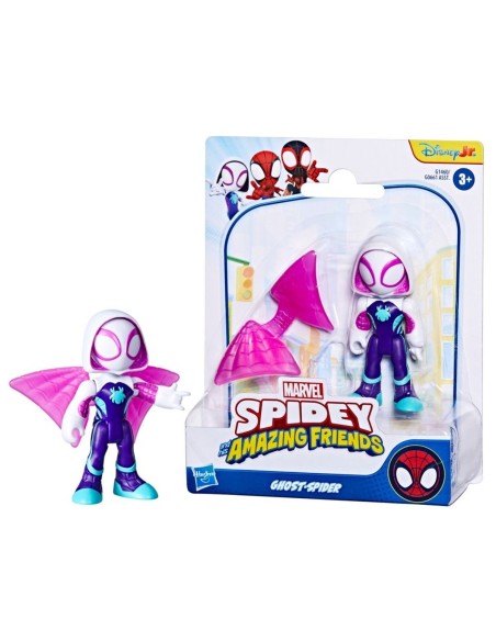 FIGURA DE ACCIÓN SPIDEY AND HIS AMAZING FRIENDS GHOST-SPIDER