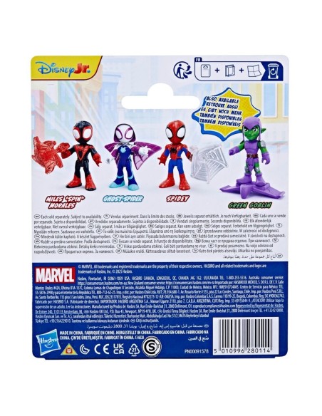 FIGURA DE ACCIÓN SPIDEY AND HIS AMAZING FRIENDS GHOST-SPIDER