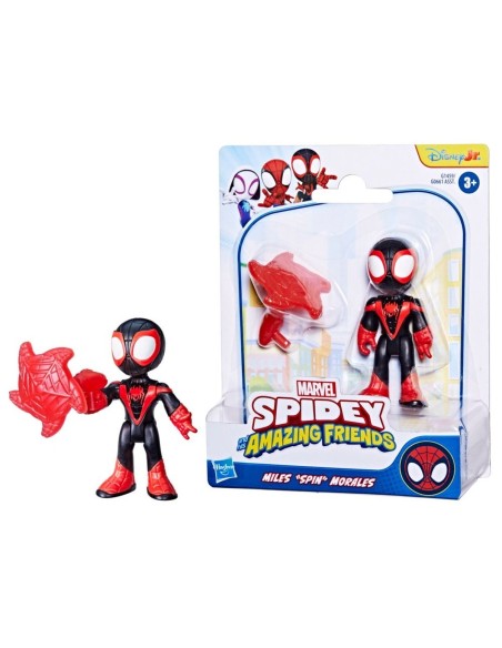 FIGURA DE ACCIÓN SPIDEY AND HIS AMAZING FRIENDS MILES "SPIN" MORALES