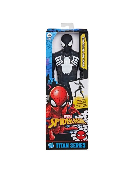 MARVEL SPIDER-MAN  TITAN SERIES  SPIDER-MAN CON TRAJE NEGRO