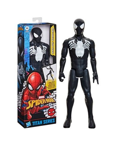 MARVEL SPIDER-MAN  TITAN SERIES  SPIDER-MAN CON TRAJE NEGRO