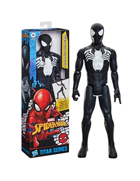 MARVEL SPIDER-MAN  TITAN SERIES  SPIDER-MAN CON TRAJE NEGRO