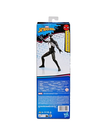 MARVEL SPIDER-MAN  TITAN SERIES  SPIDER-MAN CON TRAJE NEGRO