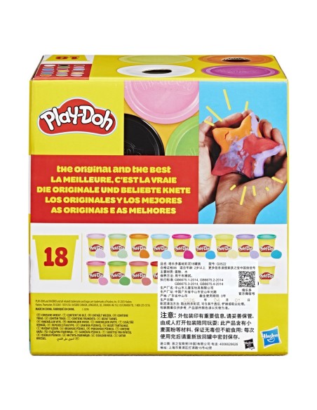 PLAY-DOH IMAGINE ANYTHING  PACK DE 18