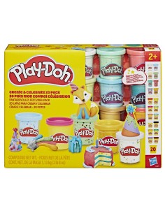 PLAY-DOH  20 LATAS PARA CREAR Y CELEBRAR