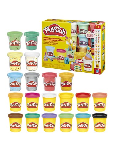 PLAY-DOH  20 LATAS PARA CREAR Y CELEBRAR