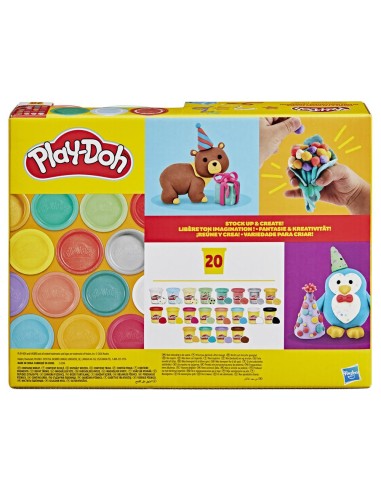 PLAY-DOH  20 LATAS PARA CREAR Y CELEBRAR