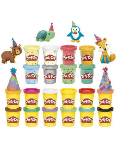 PLAY-DOH  20 LATAS PARA CREAR Y CELEBRAR