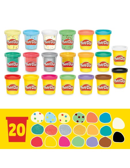 PLAY-DOH  20 LATAS PARA CREAR Y CELEBRAR