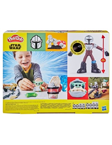 PLAY-DOH STAR WARS: THE MANDALORIAN  SPEEDER LANZADORA