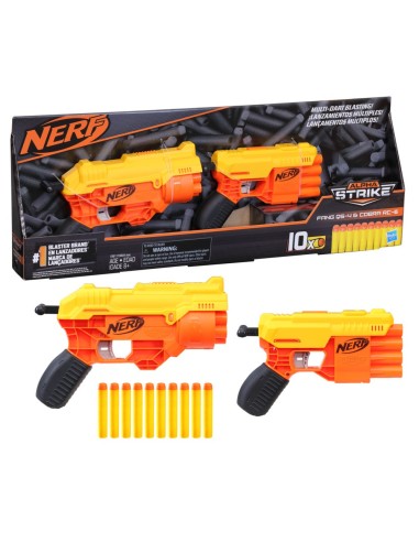 NERF ALPHA STRIKE - SURTIDO DE PACKS DE LANZADORES