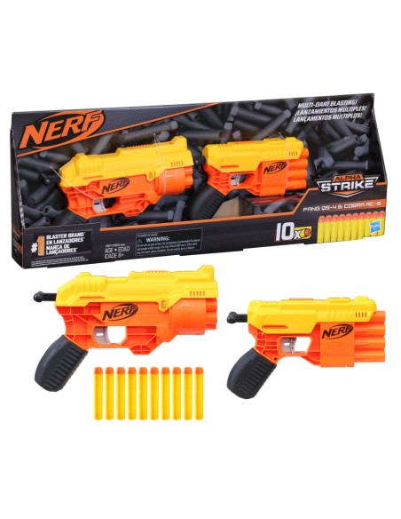 NERF ALPHA STRIKE - SURTIDO DE PACKS DE LANZADORES