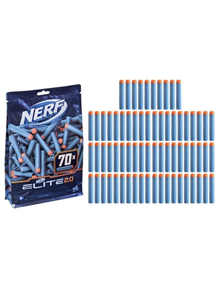 NERF ELITE 2.0 - SET DE 70 DARDOS DE REPUESTO