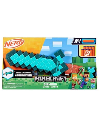 ESPADA NERF MINECRAFT