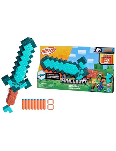 ESPADA NERF MINECRAFT