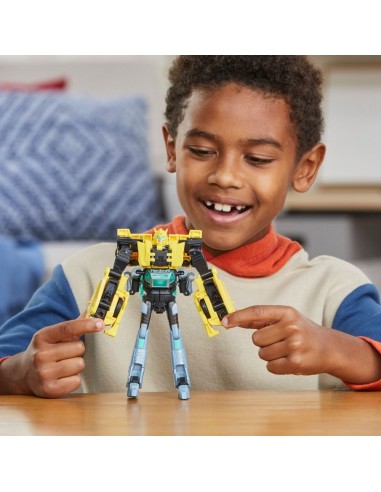TRANSFORMERS EARTHSPARK CYBER-COMBINER - TERRAN BUMBLEBEE Y MO MALTO