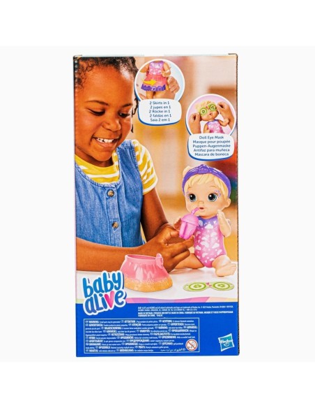 BABY ALIVE - MUÑECA BEBÉ SPA MULTICOLOR - CABELLO RUBIO