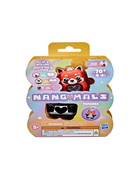 HASBRO NANO-MALS, PAMANDA LA PANDA ROJA