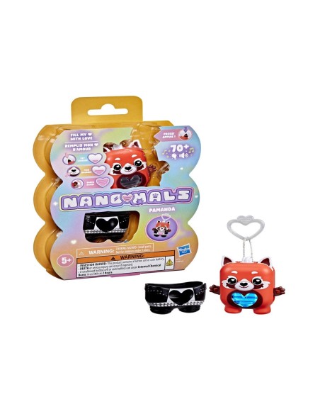 HASBRO NANO-MALS, PAMANDA LA PANDA ROJA