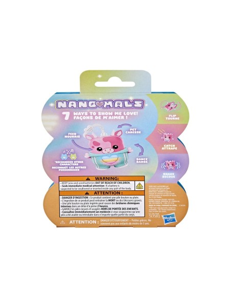 HASBRO NANO-MALS, MOOTILDA LA VACA ROSA
