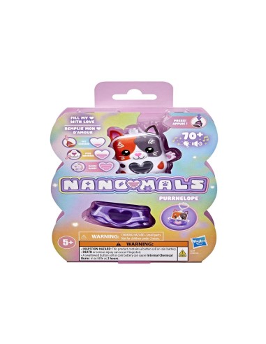 HASBRO NANO-MALS, PURRNELOPE LA GATITA DE CALICÓ