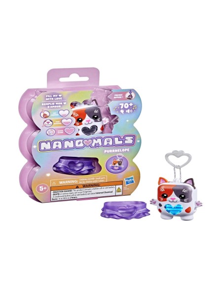 HASBRO NANO-MALS, PURRNELOPE LA GATITA DE CALICÓ