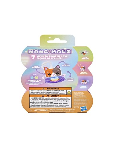 HASBRO NANO-MALS, PURRNELOPE LA GATITA DE CALICÓ