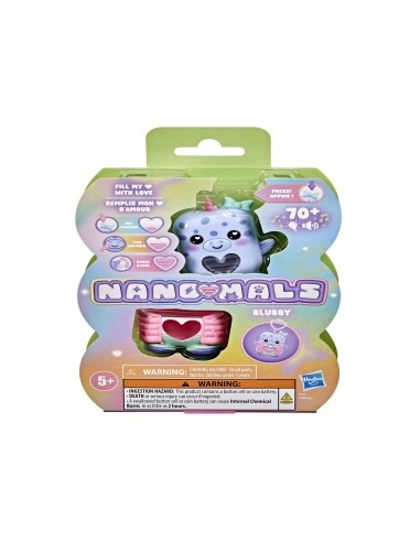 HASBRO NANO-MALS, BLUBBY LA NARVAL