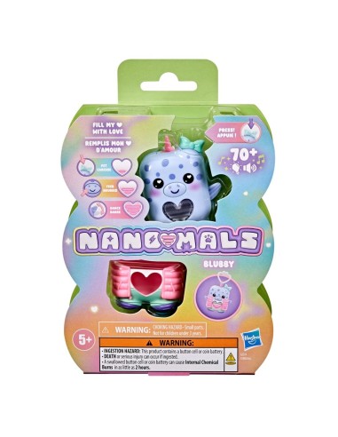 HASBRO NANO-MALS, BLUBBY LA NARVAL