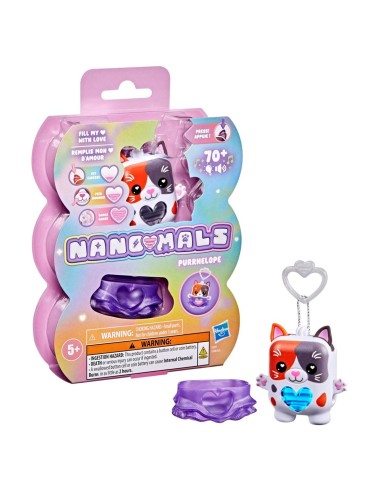 HASBRO NANO-MALS, PURRNELOPE LA GATITA DE CALICÓ
