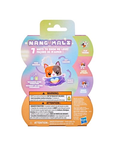 HASBRO NANO-MALS, PURRNELOPE LA GATITA DE CALICÓ