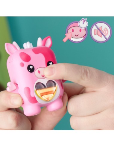 HASBRO NANO-MALS, MOOTILDA LA VACA ROSA